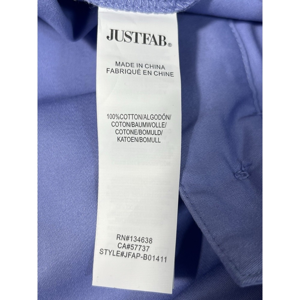 Just Fab Lavender Womens Pleated Shorts NWT Sz L - Picture 11 of 13